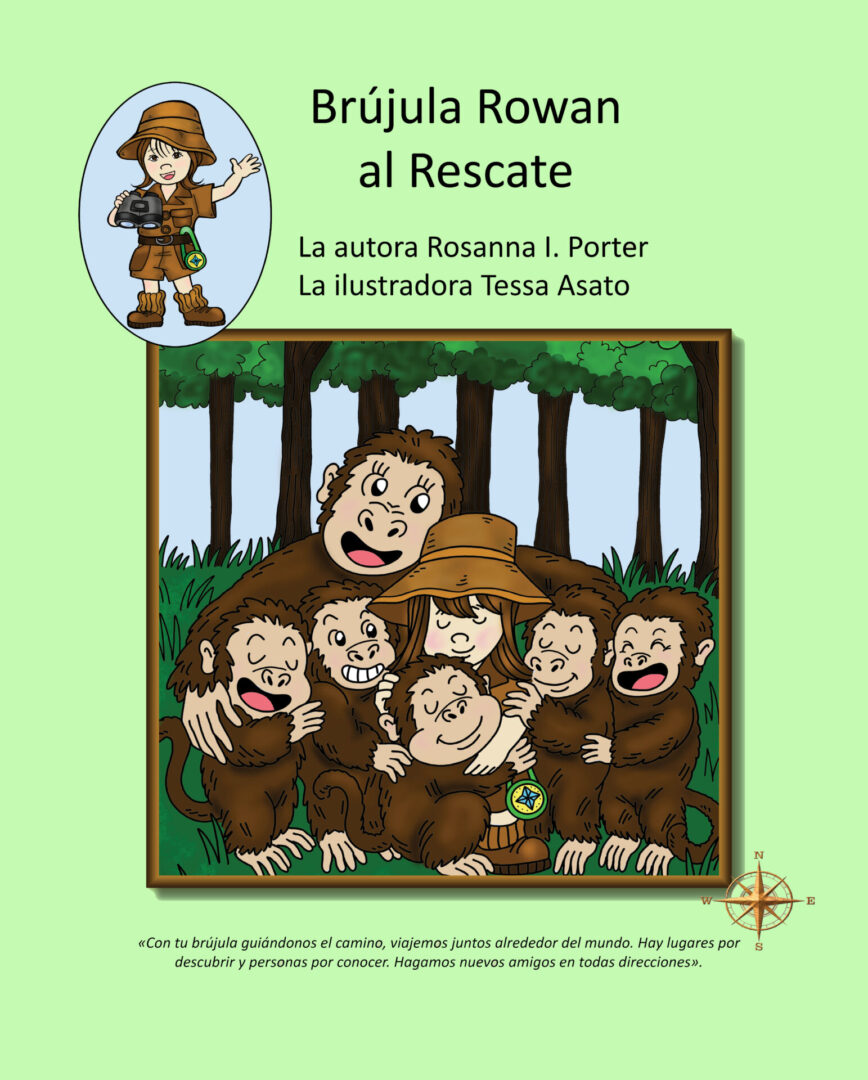 Spanish Version Compass Rowan to the rescue front cover